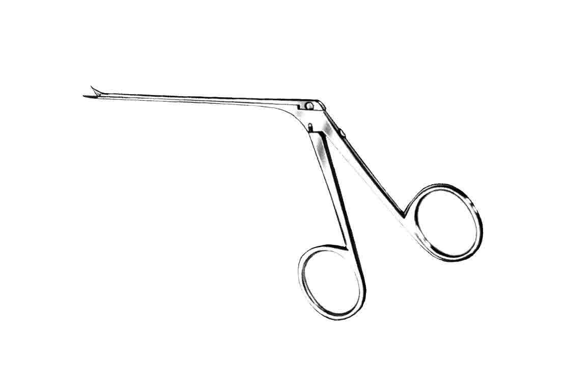 MİKRO KULAK MAKASI 2MMX1.3MM 8CM